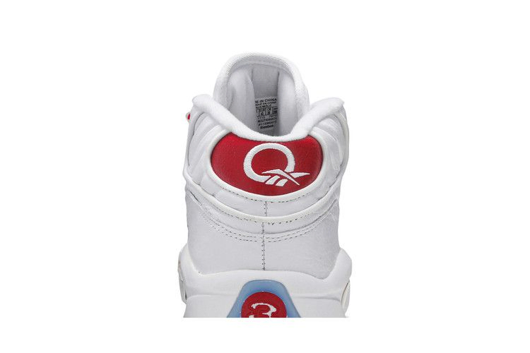 Кроссовки Reebok Question Mid 'White Pearlized Red' 2016