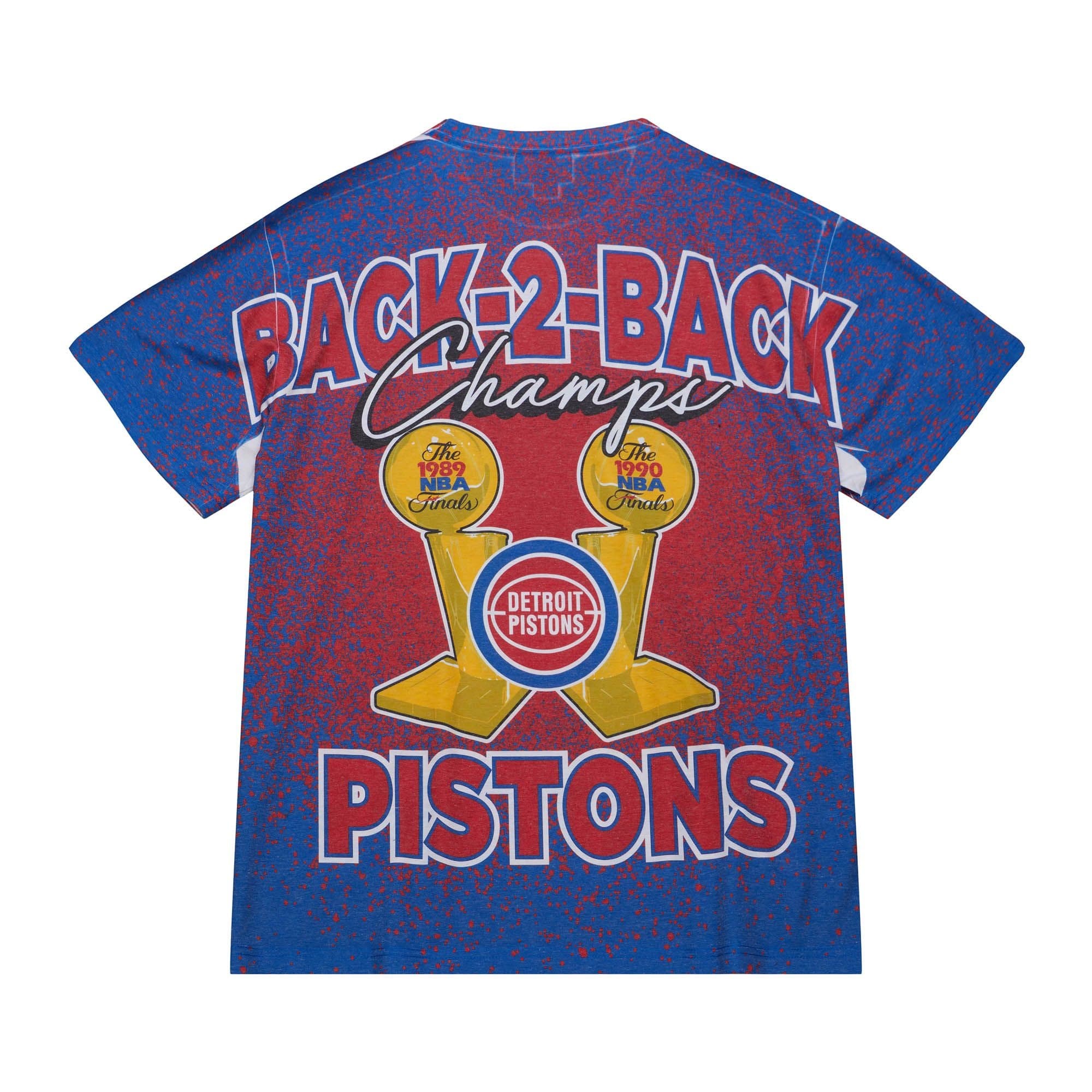 Футболка Mitchell & Ness Champ City Sublimated SS Detroit Pistons T-Shirt