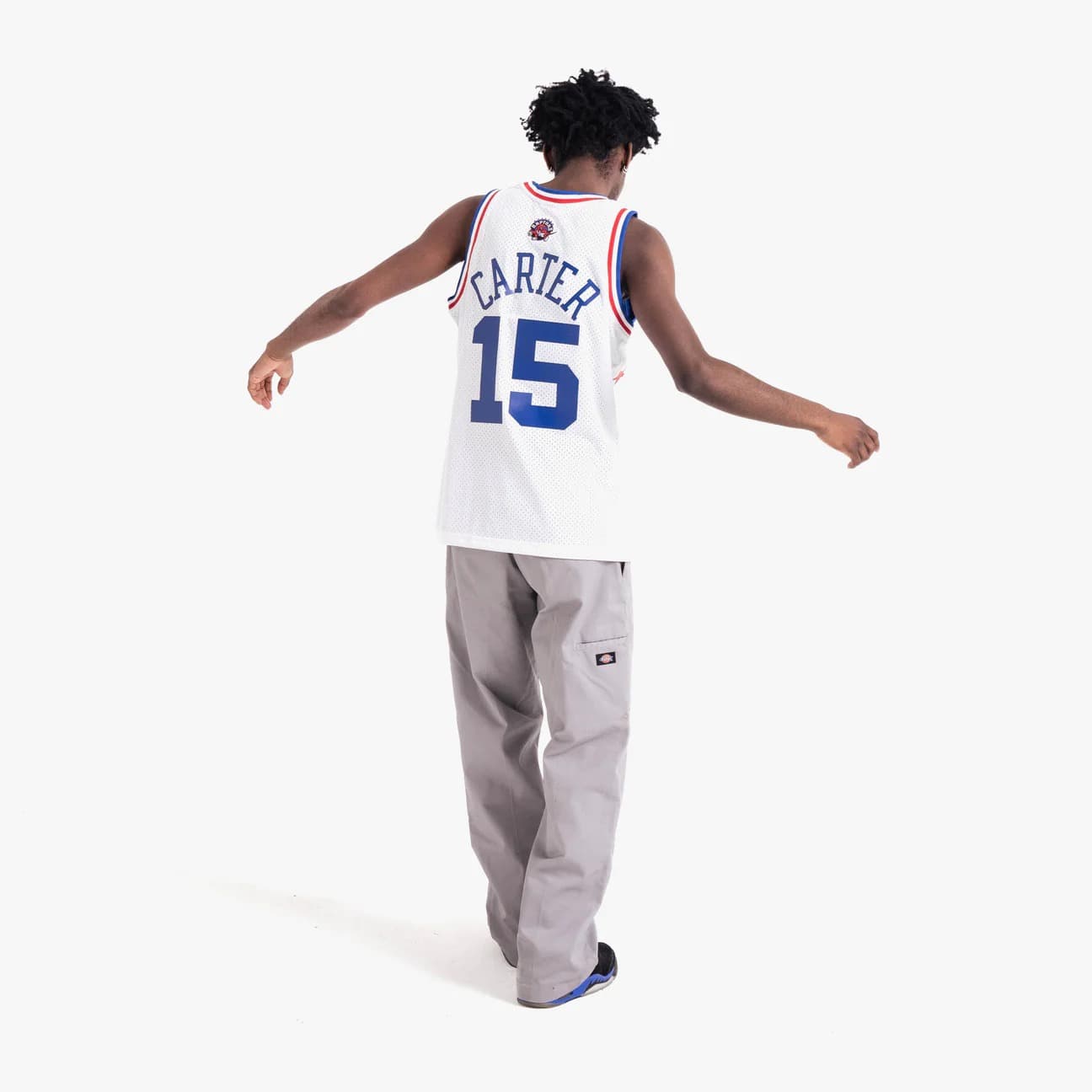 Баскетбольная джерси 2003 All Star Game Vince Carter #15 Swingman Hardwood Classics White Jersey