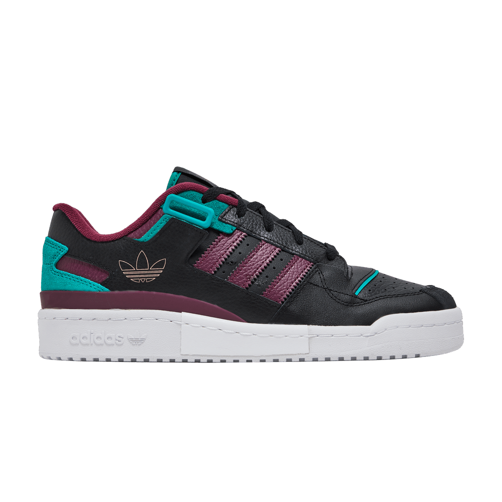 Кроссовки Adidas Forum Exhibit Low 'Black Victory Crimson'