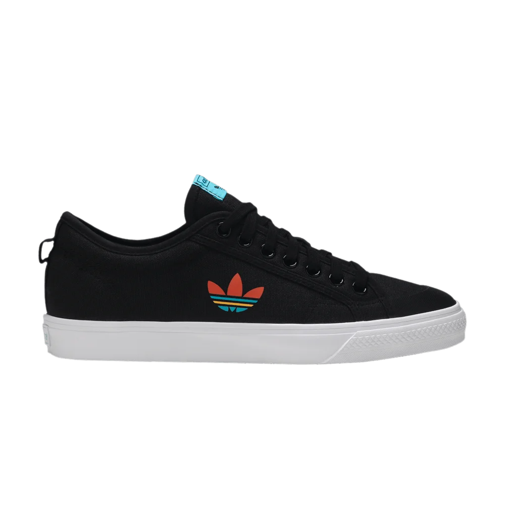 Krossovki-Adidas-Nizza-Colorful-Trefoil-Black