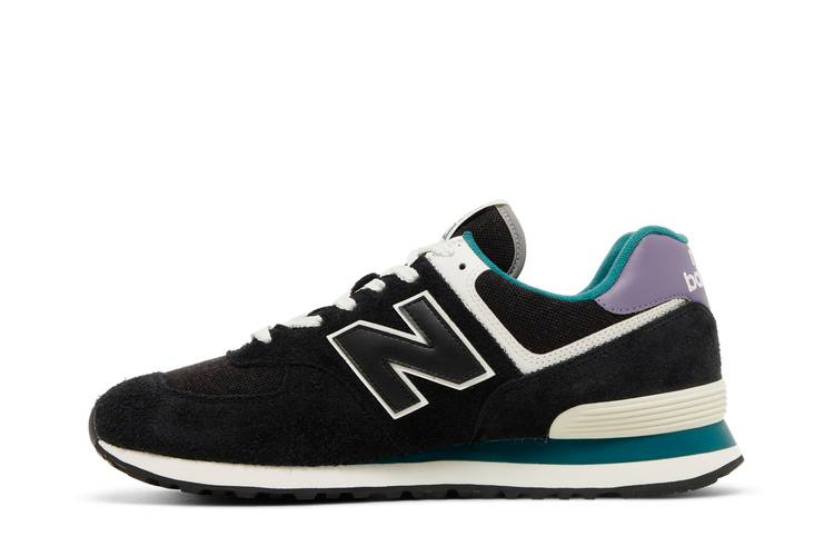 Кроссовки New Balance 574 'Black Purple Teal'