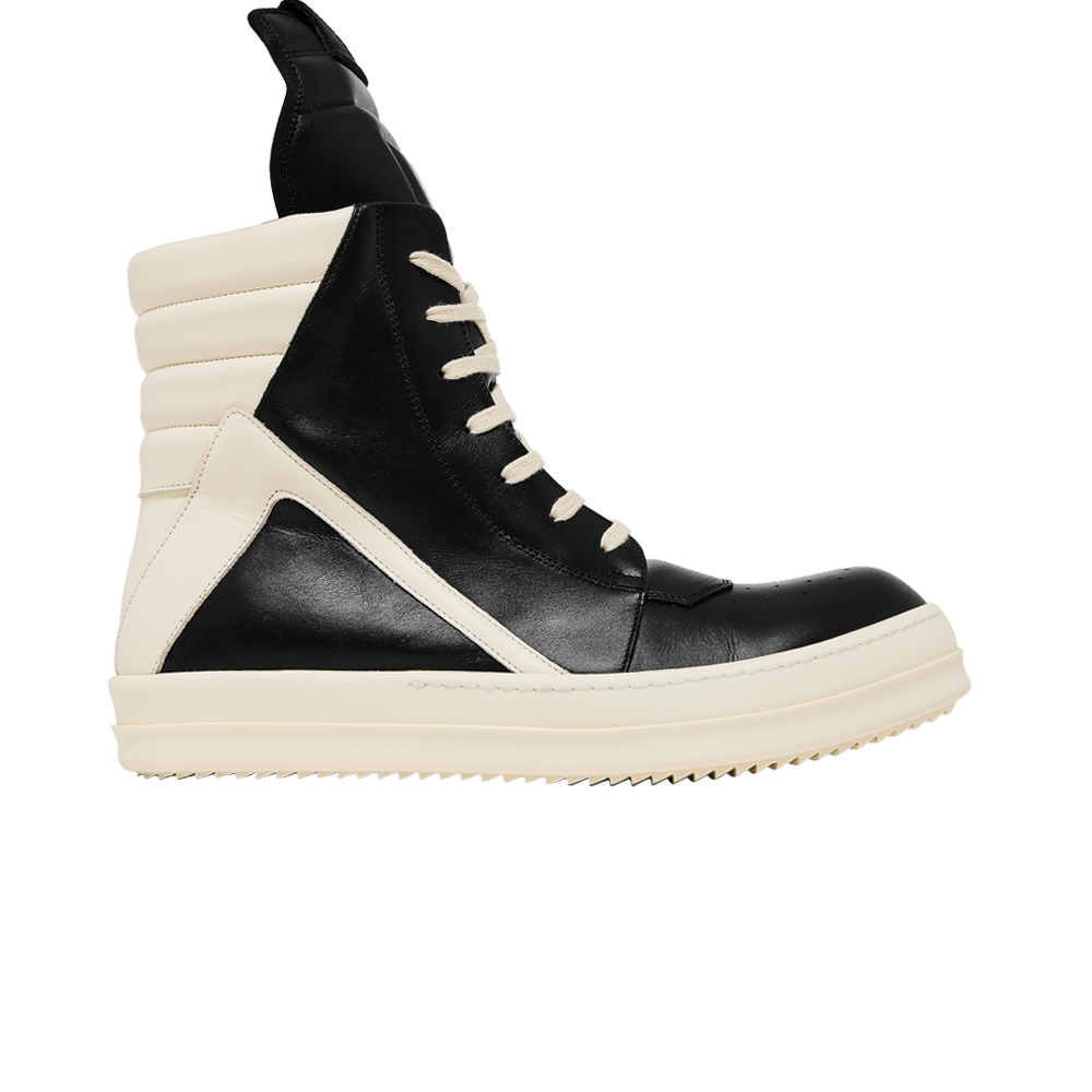Кроссовки Rick Owens Luxor Geobasket 'Black Milk'