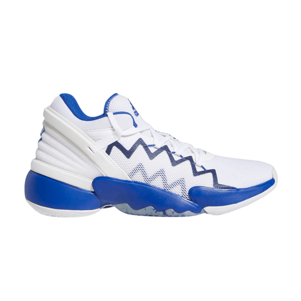Кроссовки Adidas D.O.N. Issue #2 'White Royal Blue'