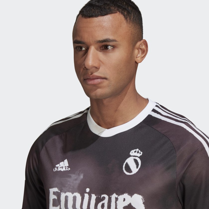 Футболка adidas Real Madrid Human Race Jersey Black/White