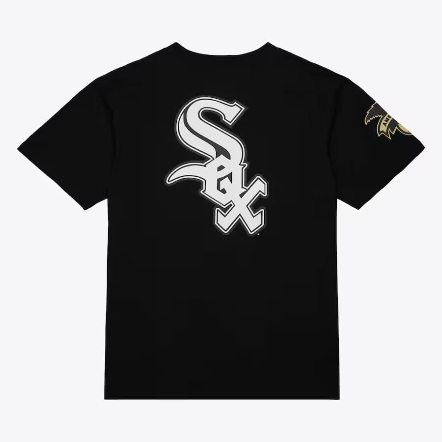 Футболка Mitchell & Ness Black Chicago White Sox Team OG 2.0 Premium T-Shirt
