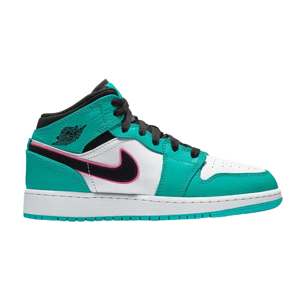 Krossovki-Air-Jordan-1-Mid-SE-GS-South-Beach