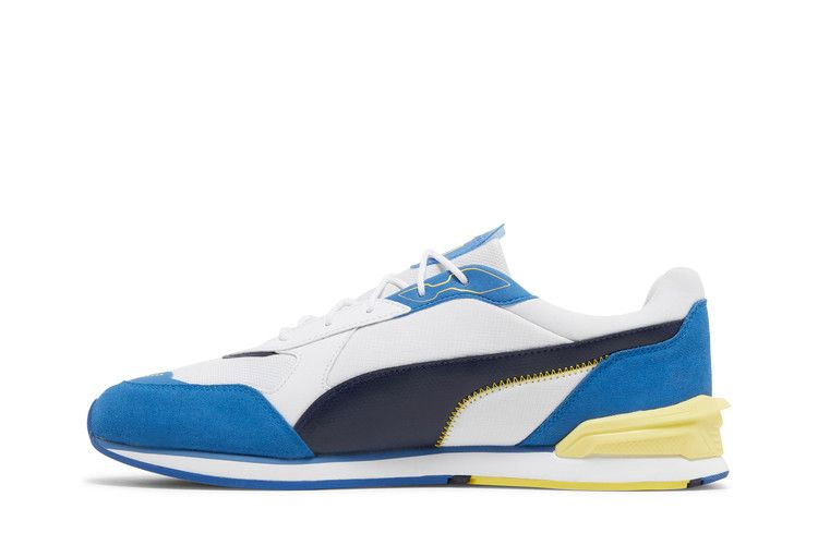 Кроссовки Puma Porsche Legacy x Low Racer 'White Peacoat Celandine'