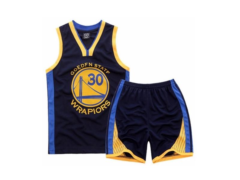 Форма детская Golden State Warriors чёрная