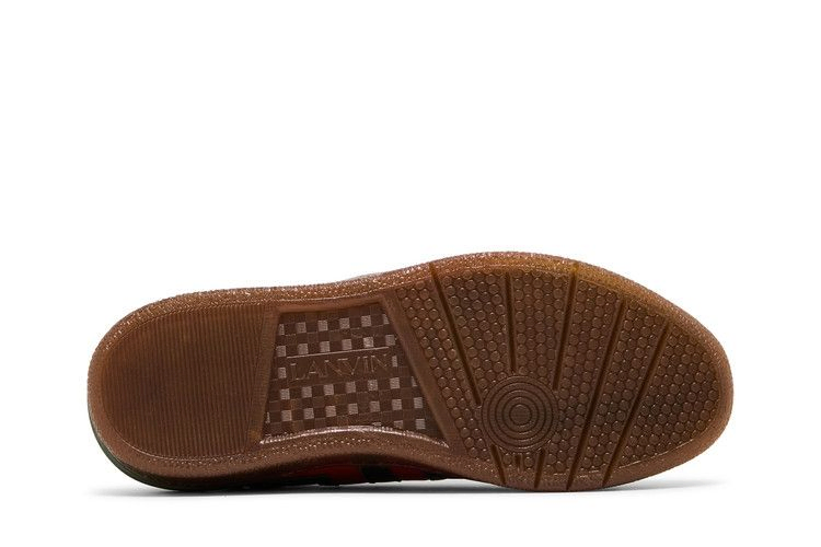 Кроссовки Lanvin Clay Low 'Translucent Sole - Green Red'