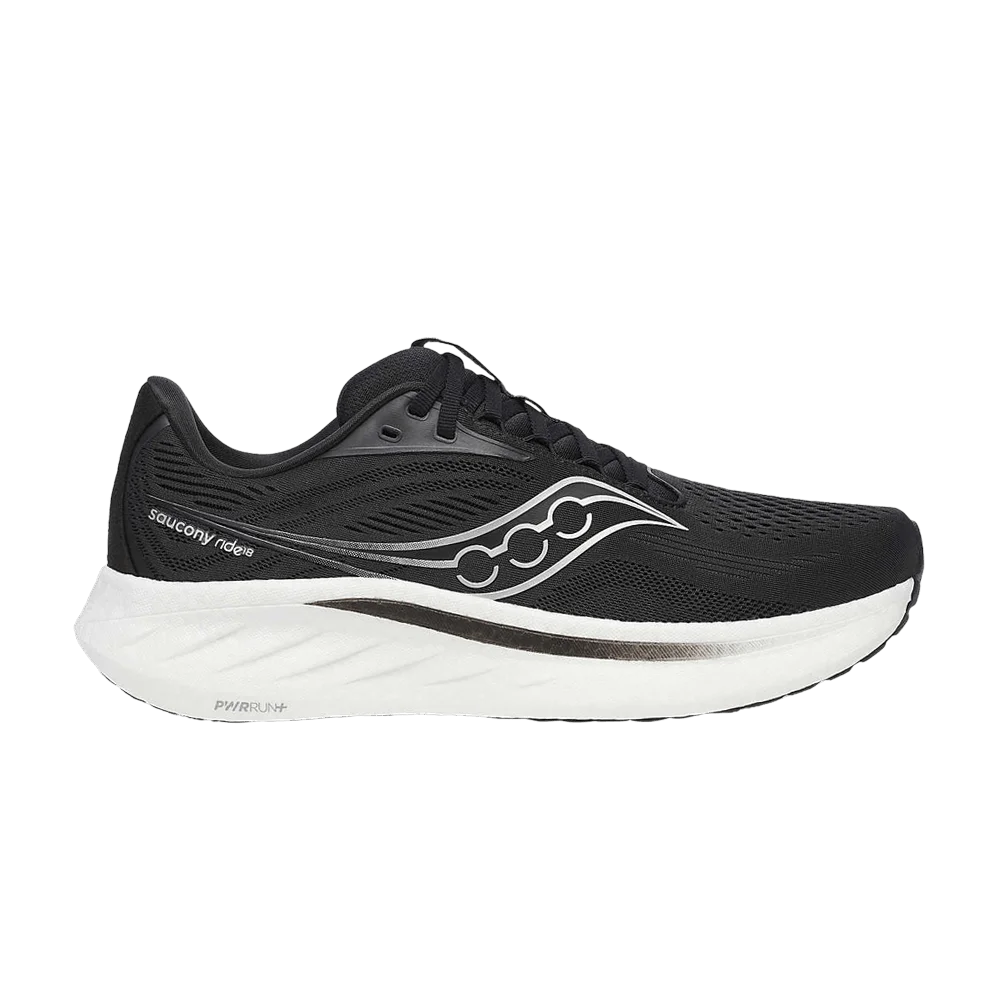 Krossovki-Saucony-Ride-18-Wide-Black-White