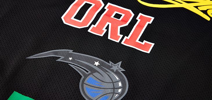 Спортивная майка 2016 Orlando Magic Black Jersey