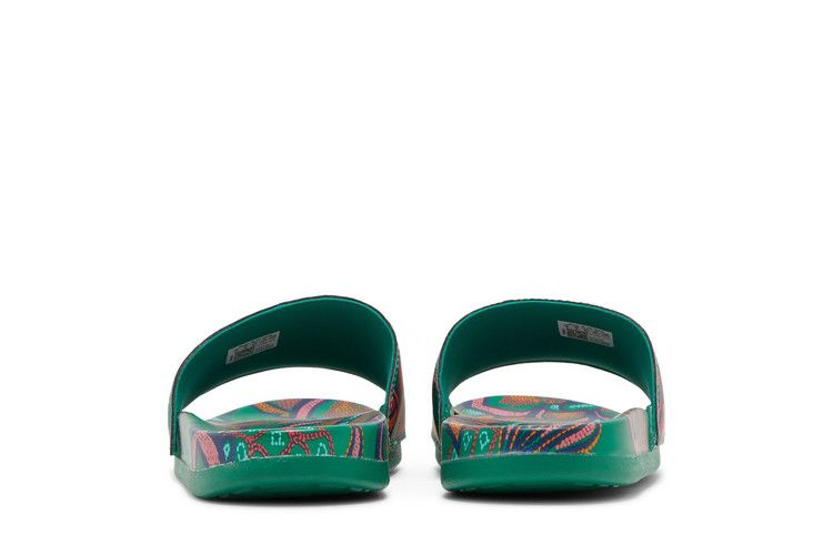 Adidas Wmns Adilette Comfort Slide 'Floral - Bold Green'