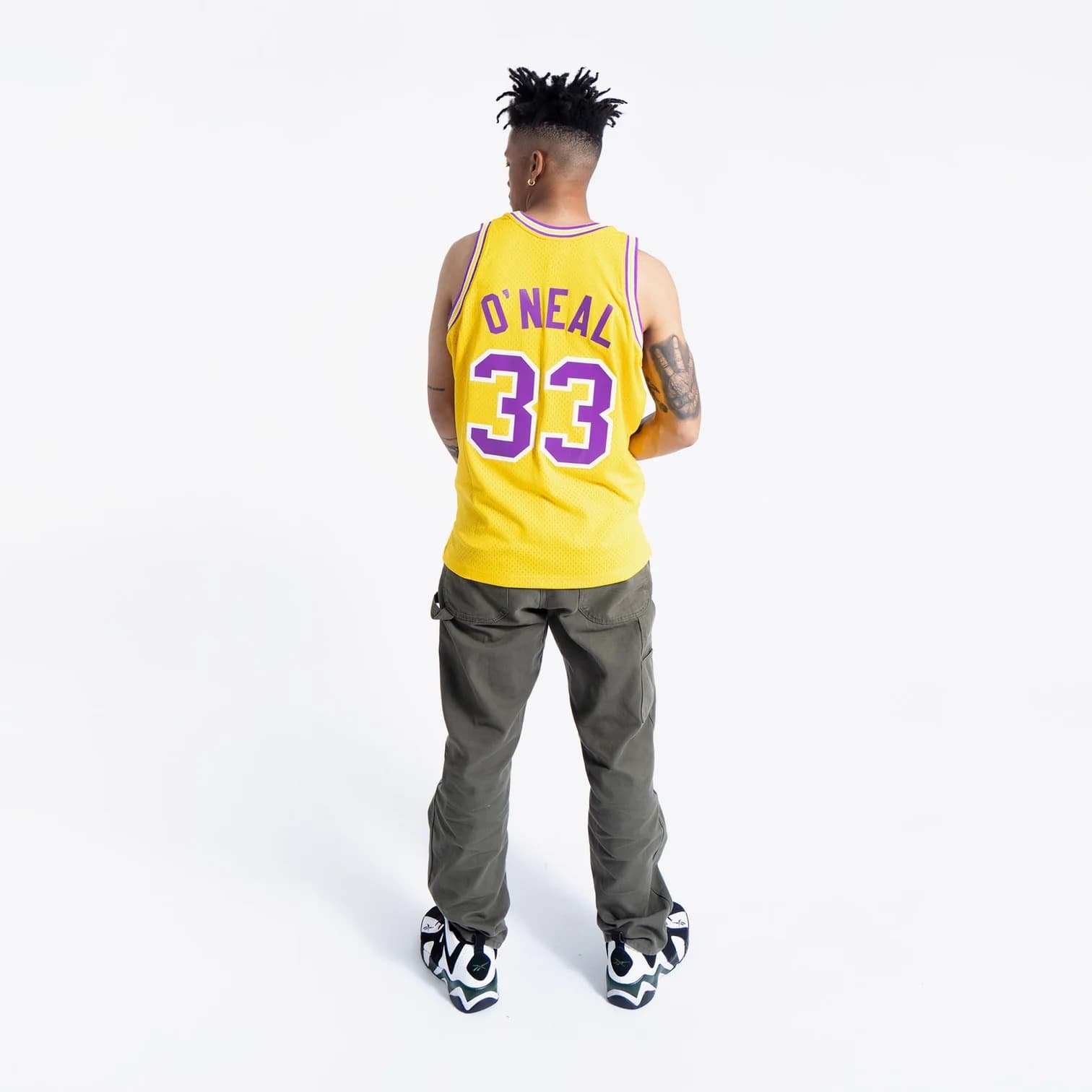 Баскетбольная джерси Mitchell & Ness Shaquille O’Neal Louisiana State University Tigers NCAA Swingman Jersey