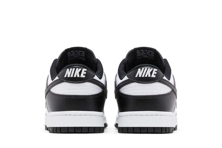 Кроссовки Nike Dunk Low 'Black White' 2025