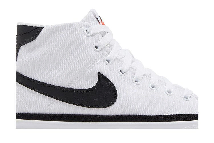 Nike Wmns Court Legacy Canvas Mid 'White Black'