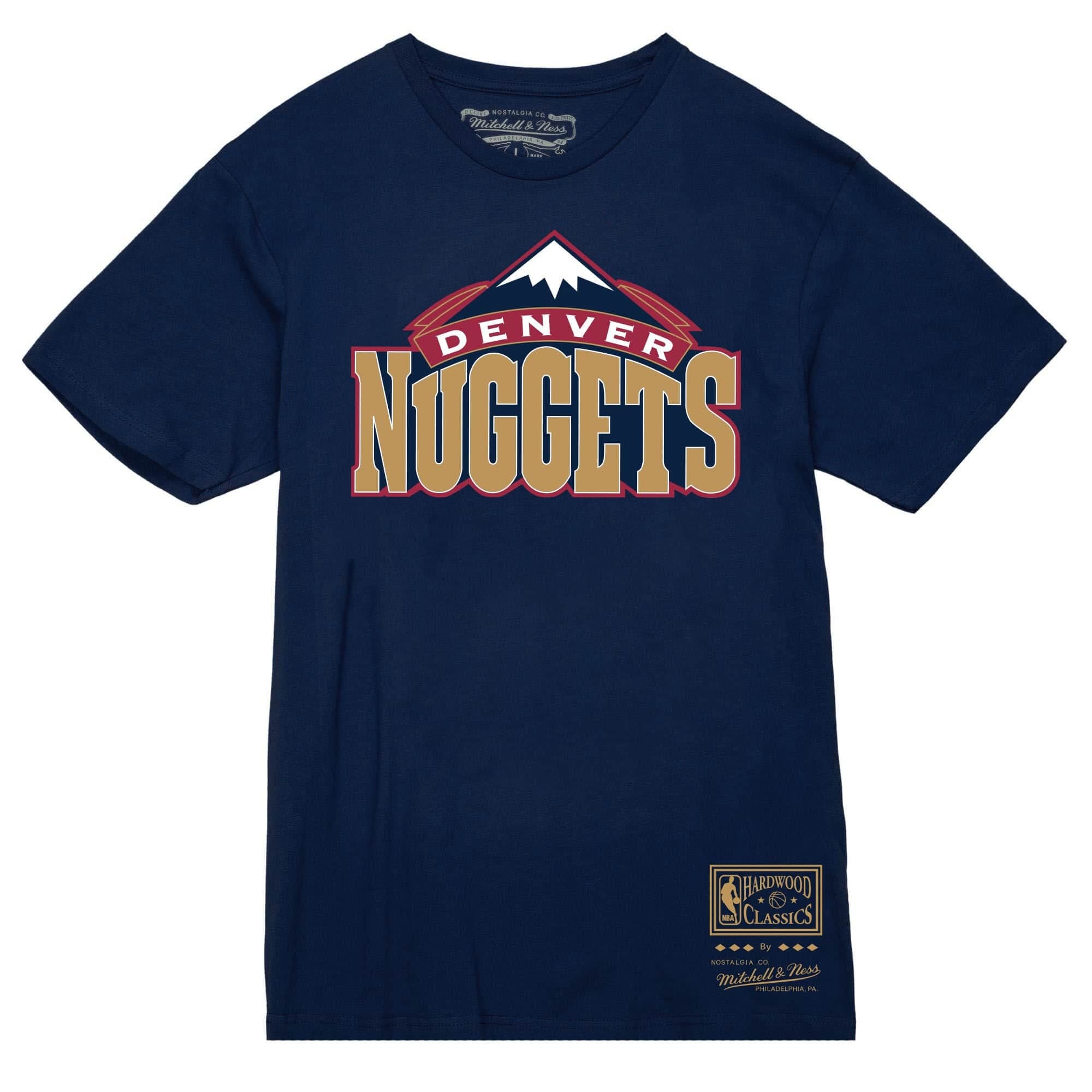 Футболка Mitchell & Ness Basic Logo 1 Tee Denver Nuggets T-Shirt