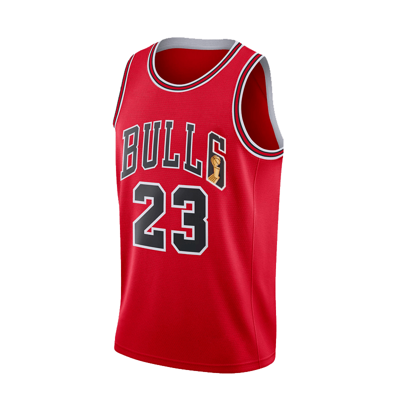 Баскетбольная джерси Ehot Bulls 23 Red Jersey
