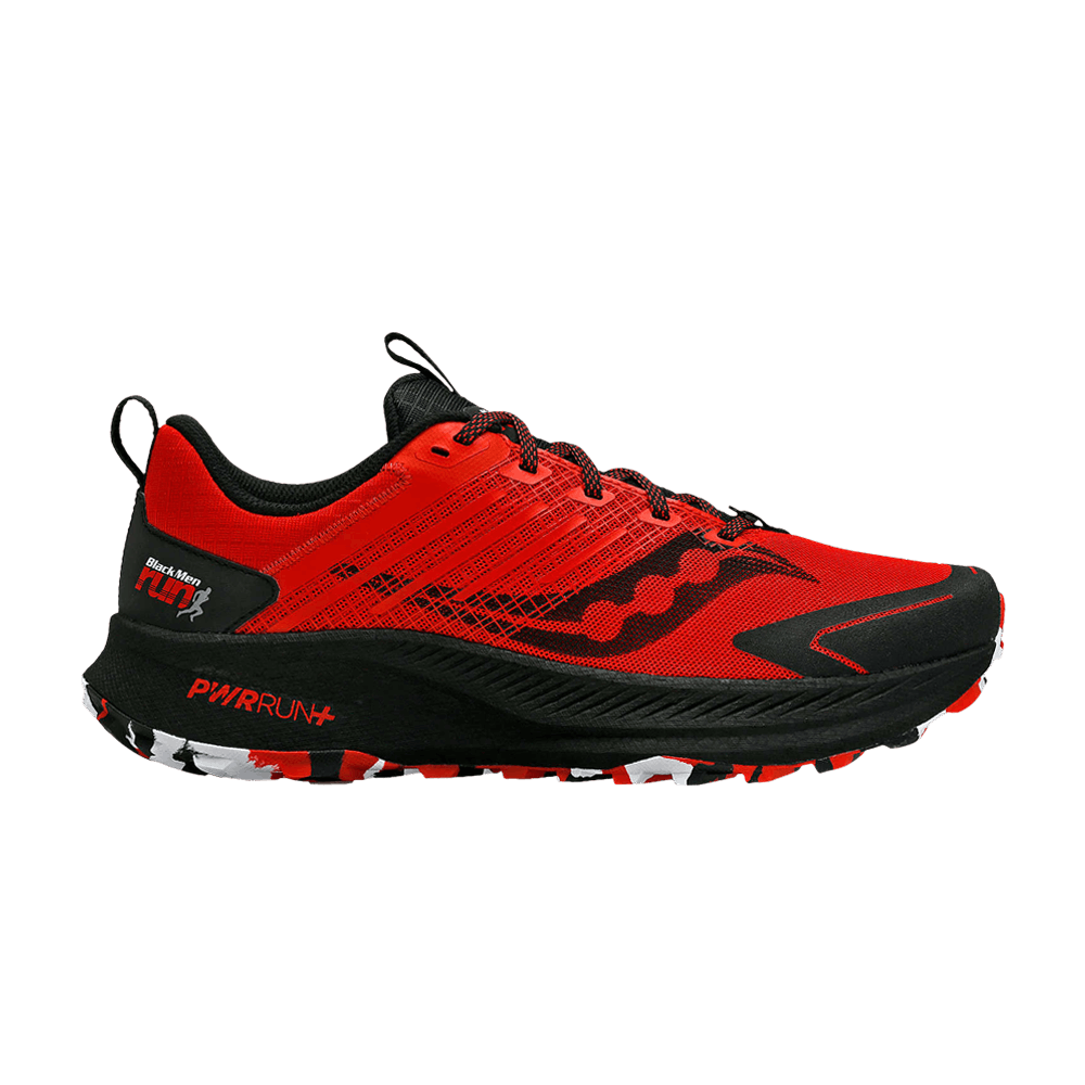 Кроссовки Black Men Run x Saucony Ride TR2 'Red Black'