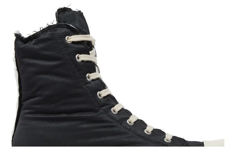Кроссовки Rick Owens DRKSHDW Gethsemane Padded High 'Black Milk'