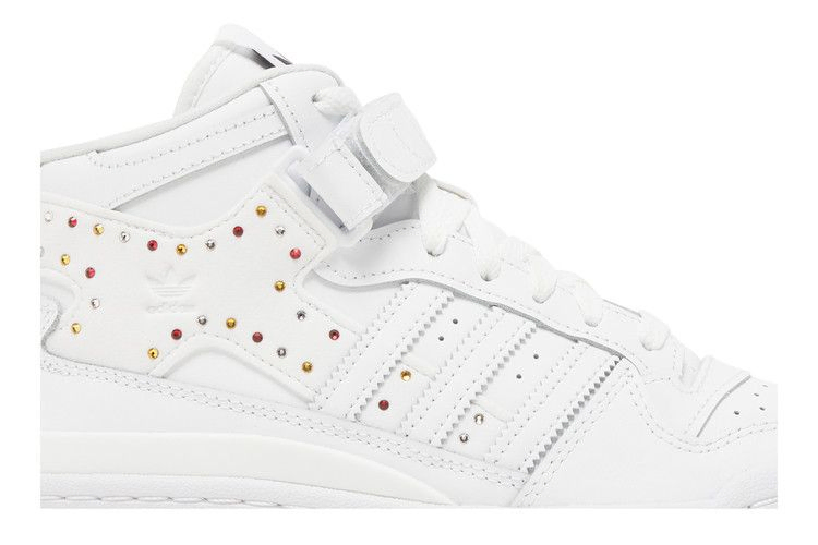 Кроссовки Swarovski x adidas Wmns Forum Mid 'White Black'