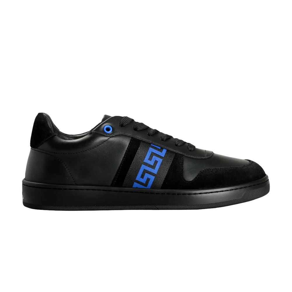 Krossovki-Versace-La-Greca-Sneaker-Black-Blue