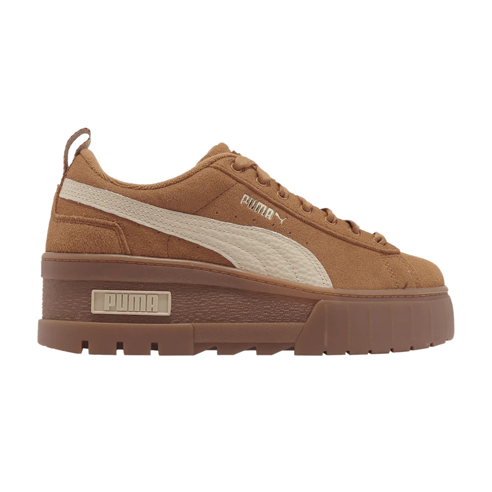 Krossovki-Puma-Wmns-Mayze-Wedge-Suede-Desert-Tan