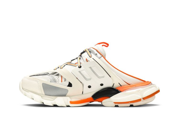 Кроссовки Balenciaga Track Mule 'White Orange'