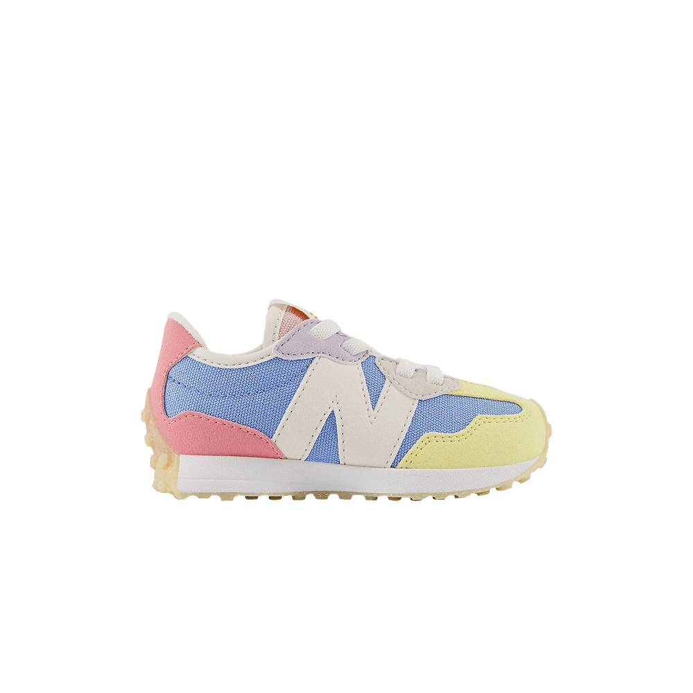Кроссовки New Balance 327 Bungee Lace Toddler 'Yellow Blue Red'