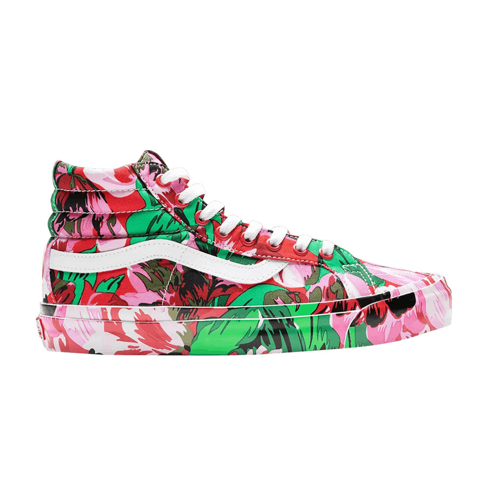 Кроссовки Vans Kenzo x OG Sk8-Hi LX 'Floral Red'