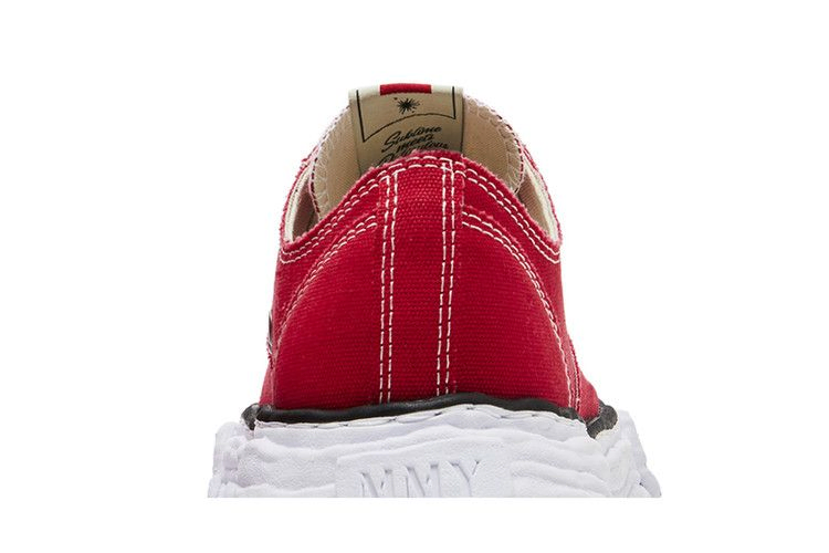 Кроссовки Maison Mihara Yasuhiro Peterson 23 OG Sole Canvas Low 'Red'