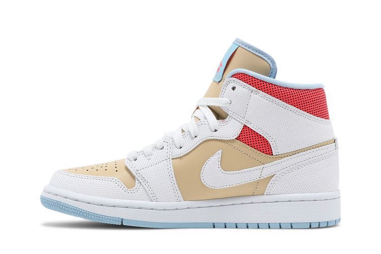 Кроссовки Wmns Air Jordan 1 Mid SE 'Sesame'