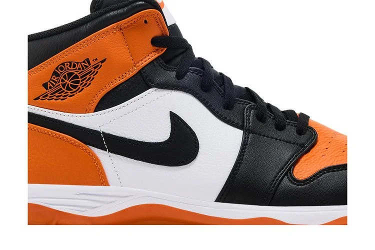 Кроссовки Air Jordan 1 Mid TD Cleat 'Shattered Backboard'