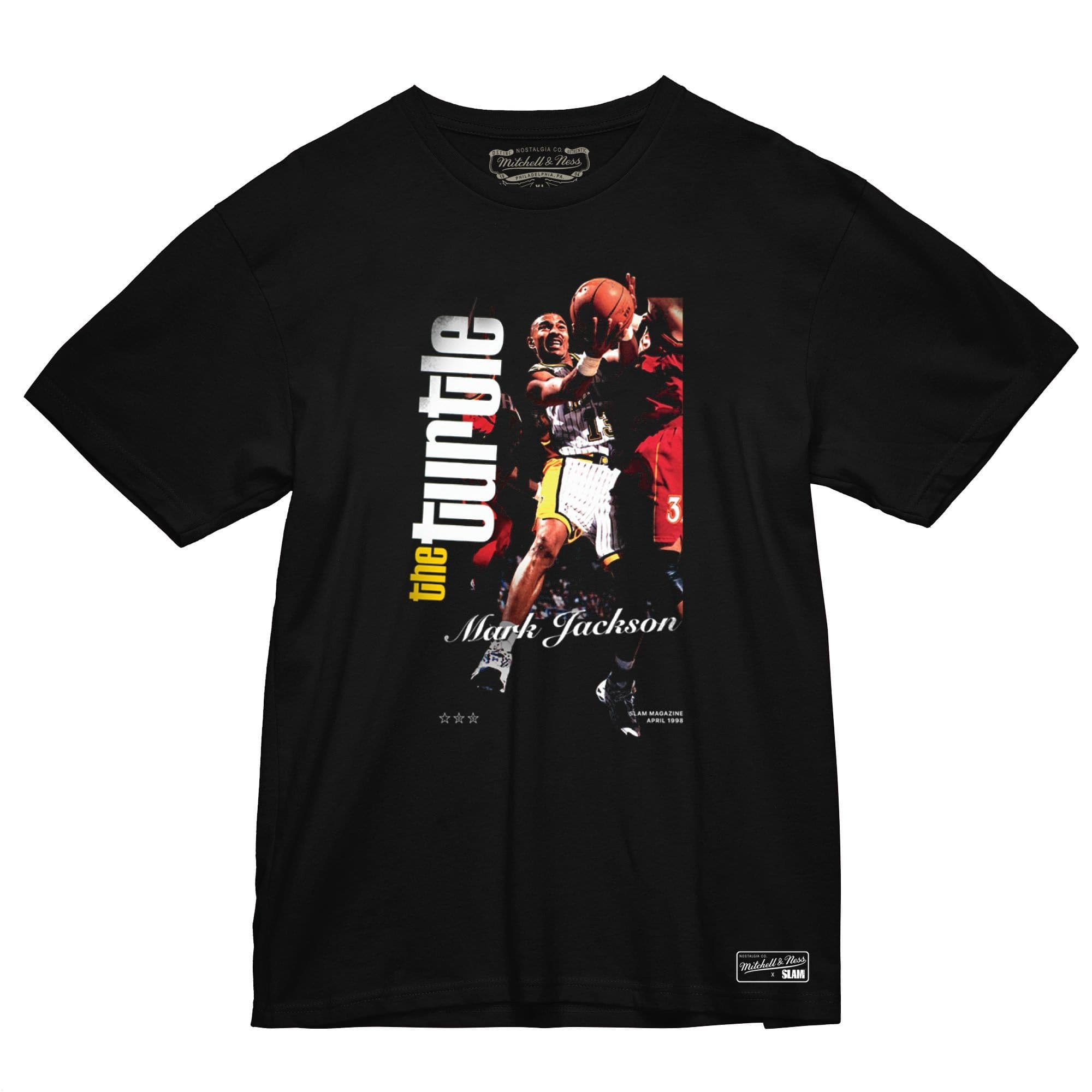Футболка Mitchell & Ness SLAM Cover ASG Indiana Pacers Mark Jackson T-Shirt