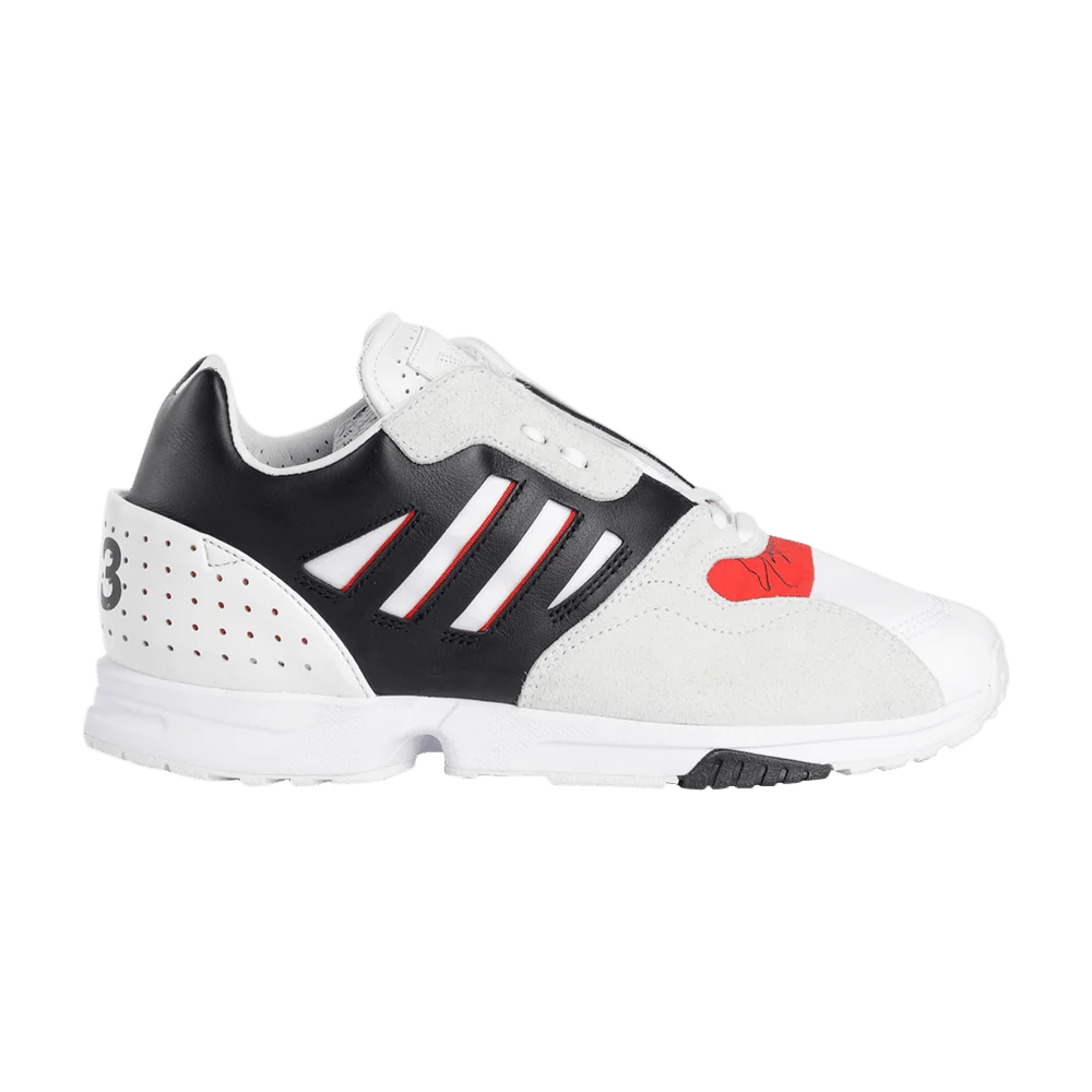Krossovki-adidas-Y-3-ZX-Run-White-Black-Red