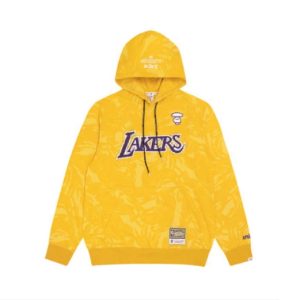 Aape-x-Mitchell-Ness-Los-Angeles-Lakers-Hoodie-Yellow-300x300
