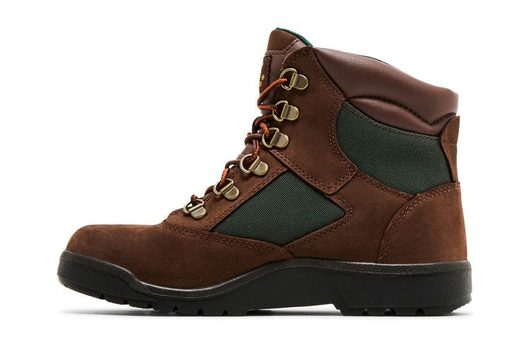 Кроссовки Timberland 6 Inch Field Boot Junior 'Brown Green'