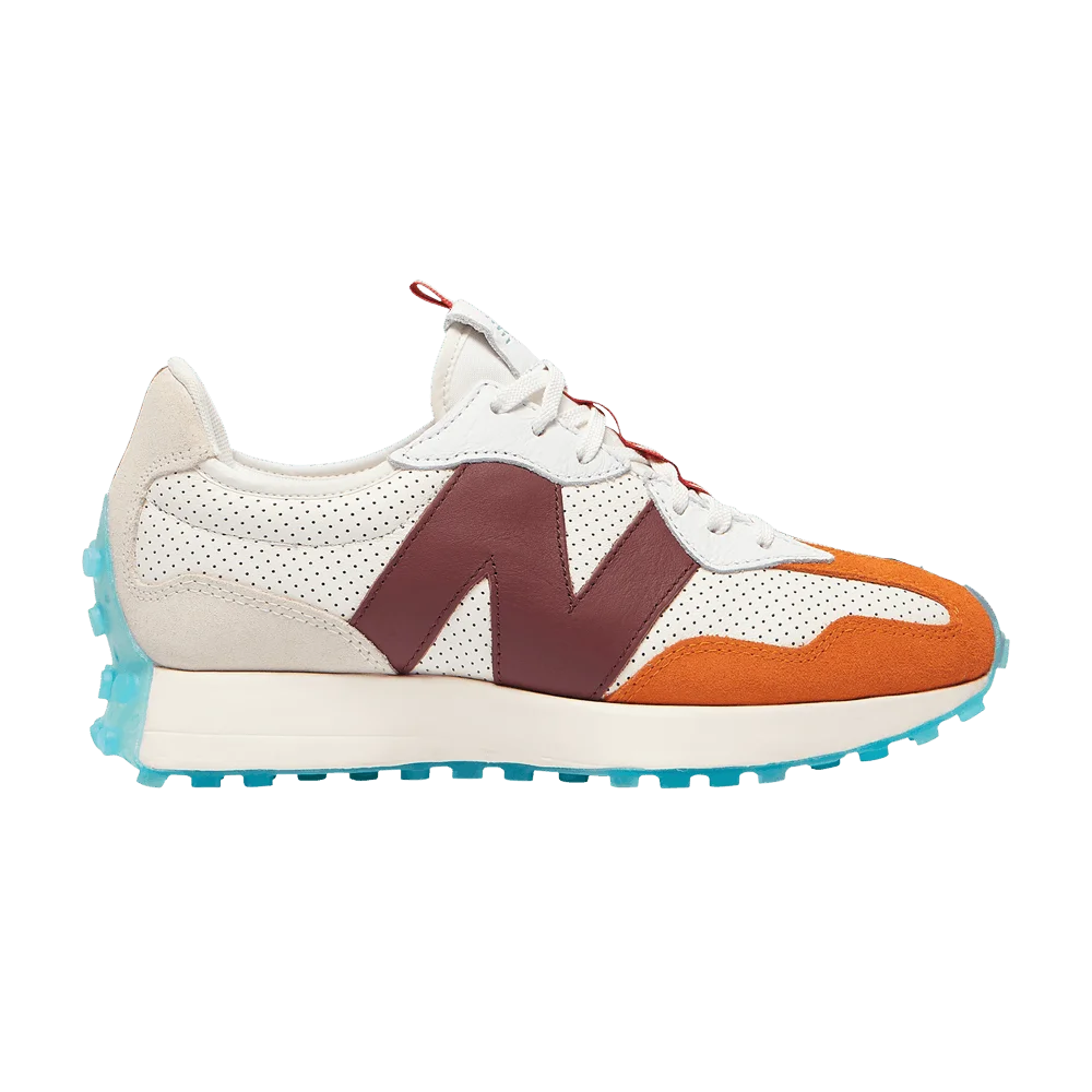 Кроссовки Dejounte Murray x New Balance Wmns 327 'Heat Up - Beige'