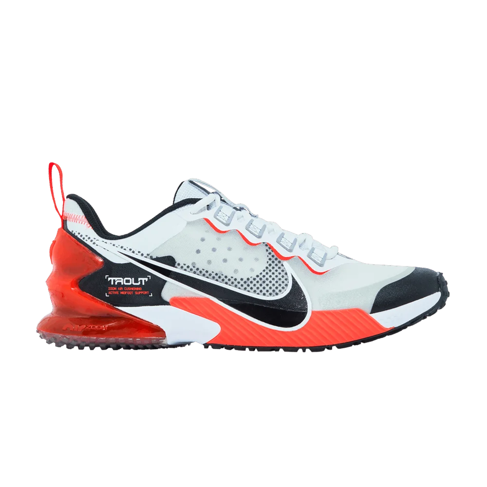 Krossovki-Nike-Force-Zoom-Trout-LTD-TF-White-Bright-Crimson