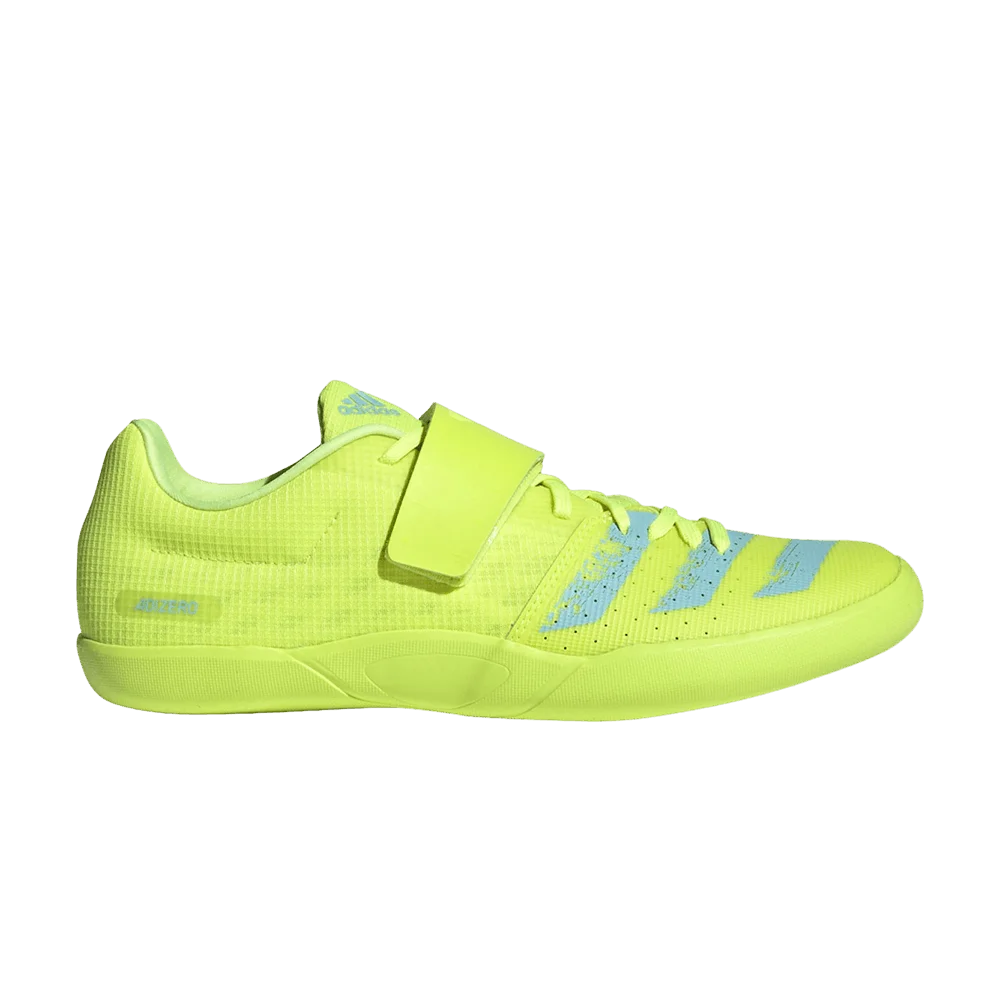 Кроссовки Adidas Adizero Discus Hammer 'Solar Yellow Aqua'