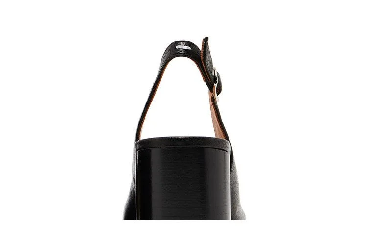 Кроссовки Maison Margiela Wmns Tabi Slingback 'Black'