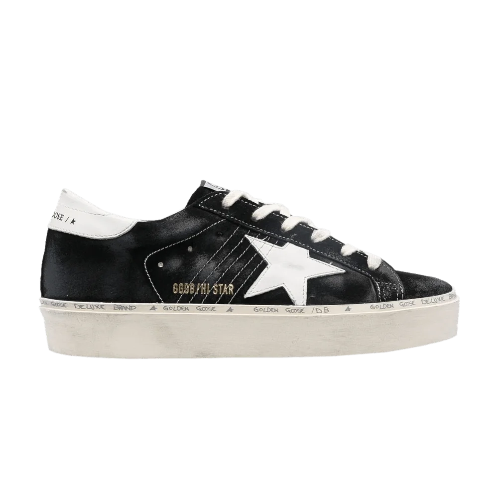 Кроссовки Golden Goose Wmns Hi Star 'Black White'