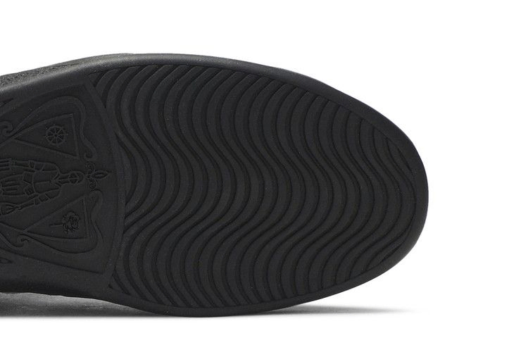 Кроссовки Gucci Ace Stripe Leather 'Black'