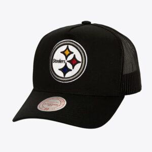 Mitchell-Ness-Black-Pittsburgh-Steelers-Core-Trucker-Snapback-Hat-300x300