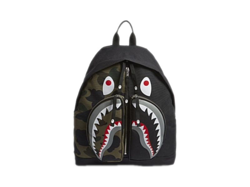 Рюкзак BAPE 1st Camo Shark Day Pack Green