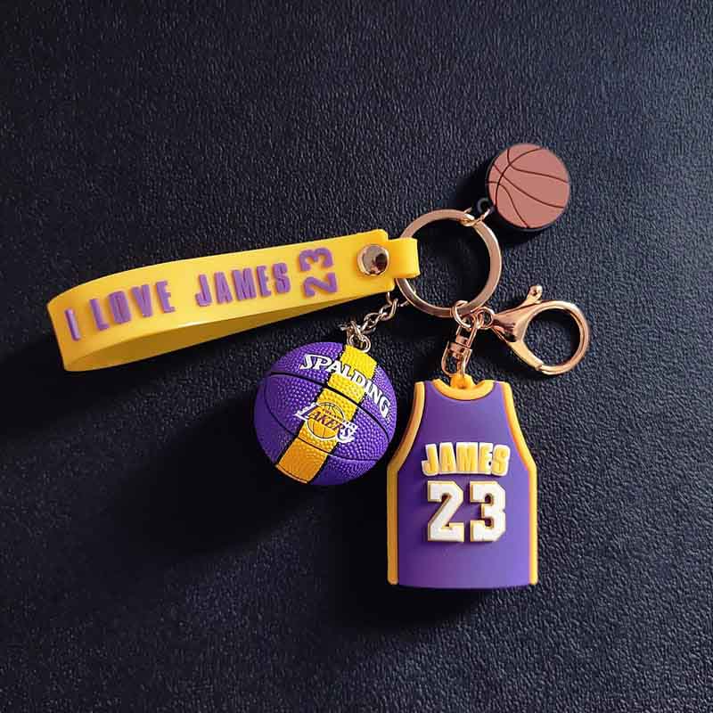 Брелок для ключей Jinduo James Jersey Ball Set Keychain
