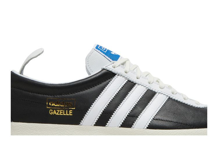 Кроссовки Adidas Gazelle Vintage 'Black Gold Metallic'