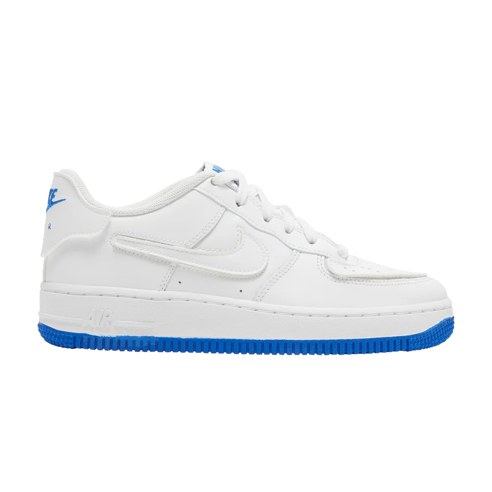 Krossovki-Nike-Air-Force-11-GS-White-Royal-Blue