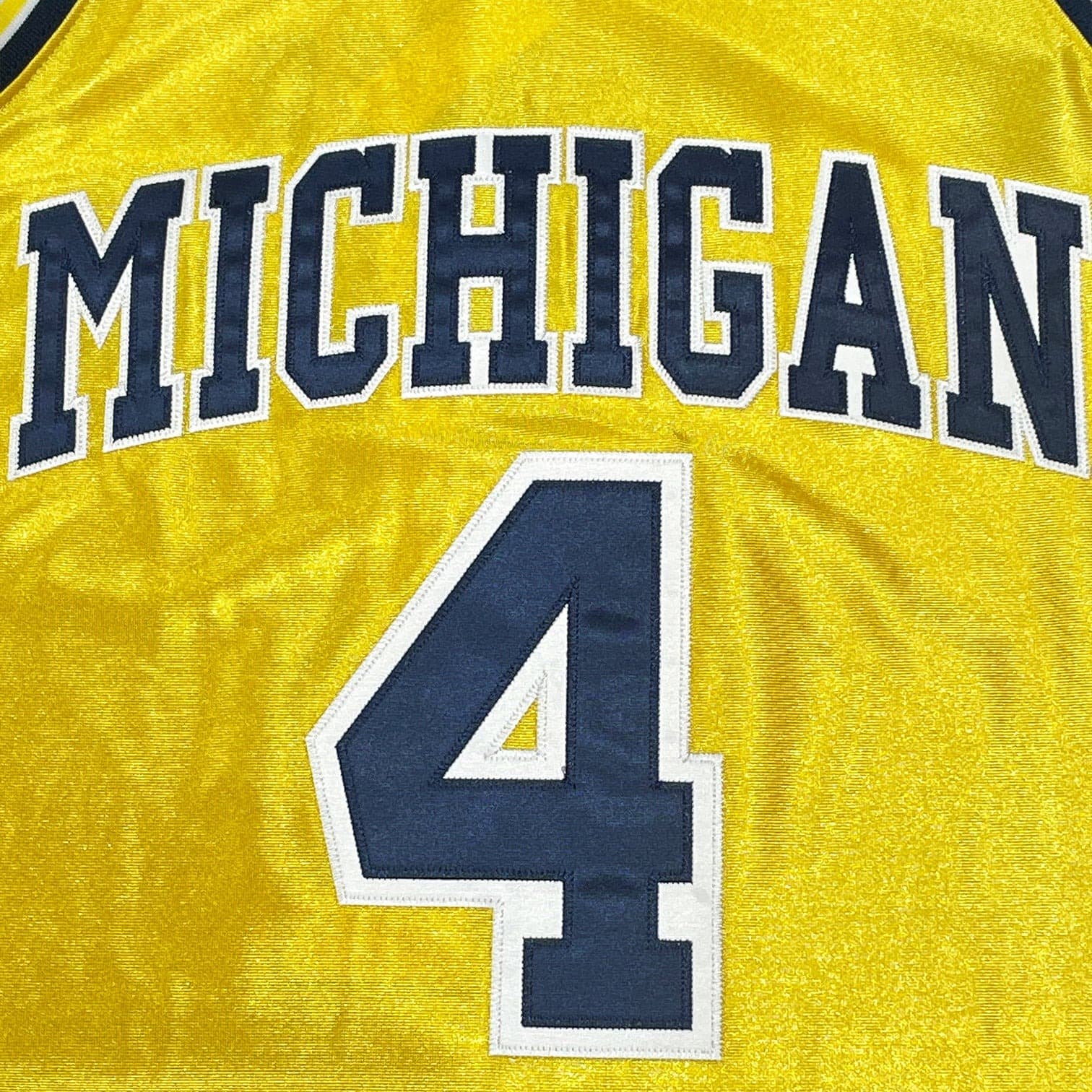 Баскетбольная джерси Mitchell & Ness Chris Webber Michigan Wolverines NCAA Authentic Jersey