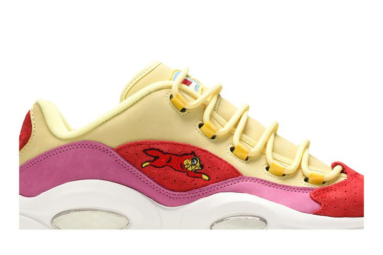Кроссовки Reebok BBC Ice Cream x Question Low 'Yellow Red'